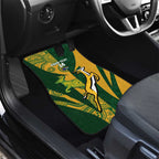 South Africa Australia Rugby Custom Car Mats Springboks Wallabies Together - Aussie Hoodie