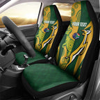 South Africa Australia Rugby Custom Car Seat Cover Springboks Wallabies Together - Aussie Hoodie