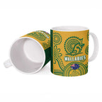 South Africa Australia Rugby Ceramic Mug Springboks Wallabies Together - Aussie Hoodie