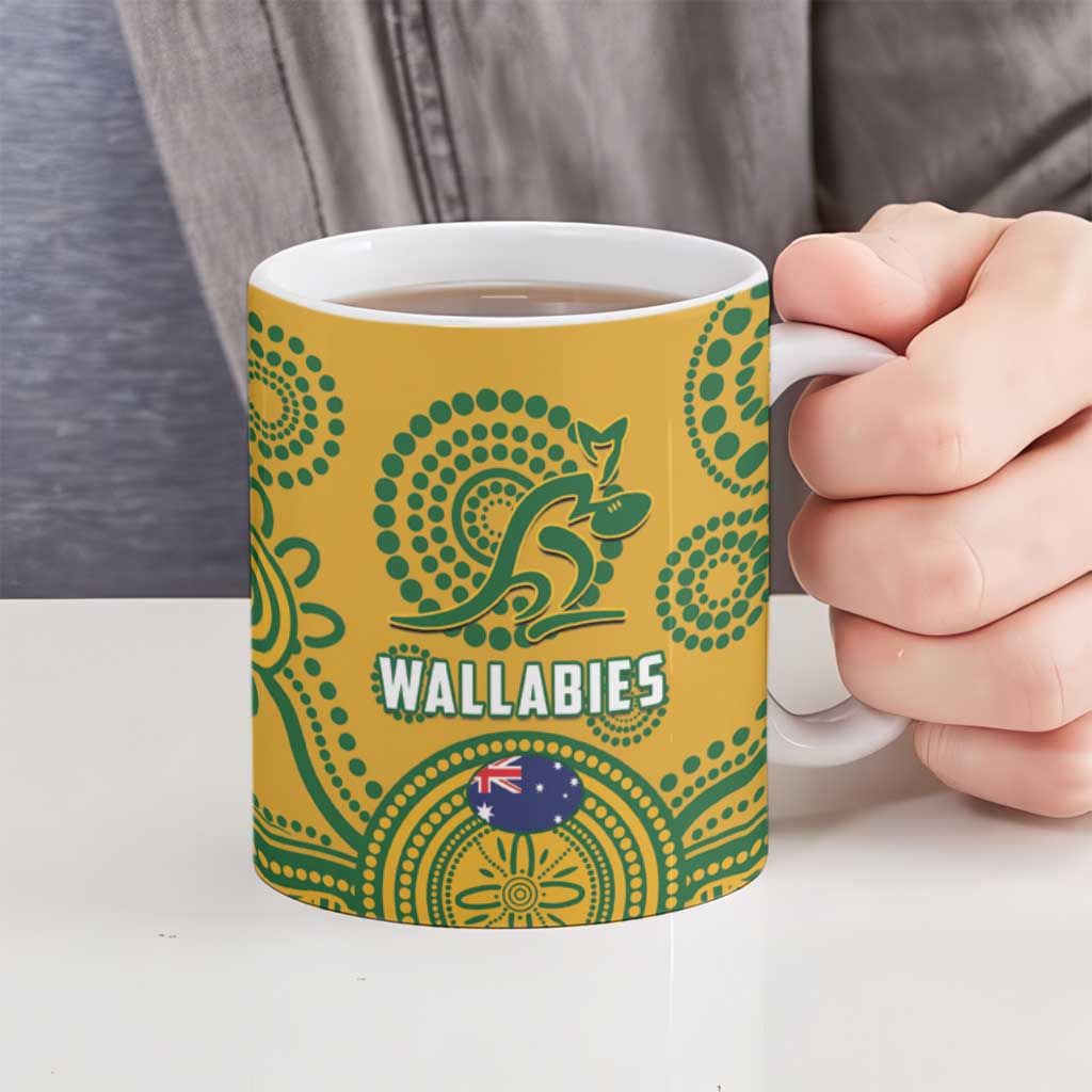 South Africa Australia Rugby Ceramic Mug Springboks Wallabies Together - Aussie Hoodie