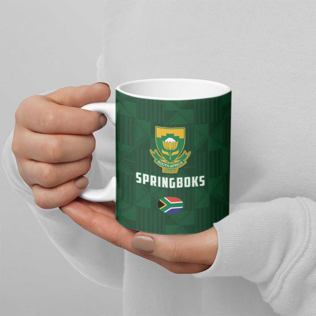 South Africa Australia Rugby Ceramic Mug Springboks Wallabies Together - Aussie Hoodie
