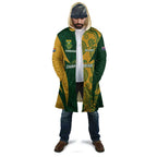South Africa Australia Rugby Custom Cloak Springboks Wallabies Together - Aussie Hoodie