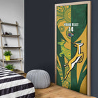 South Africa Australia Rugby Custom Door Cover Springboks Wallabies Together - Aussie Hoodie