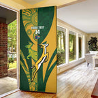 South Africa Australia Rugby Custom Door Cover Springboks Wallabies Together - Aussie Hoodie