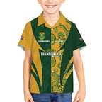 South Africa Australia Rugby Custom Hawaiian Shirt Springboks Wallabies Together - Aussie Hoodie