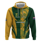 South Africa Australia Rugby Custom Hoodie Springboks Wallabies Together - Aussie Hoodie