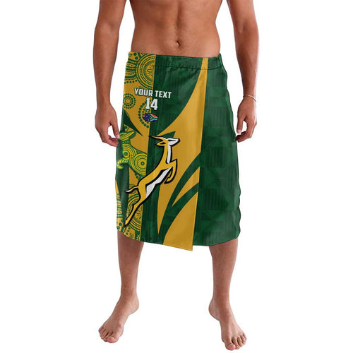 South Africa Australia Rugby Custom Lavalava Springboks Wallabies Together - Aussie Hoodie