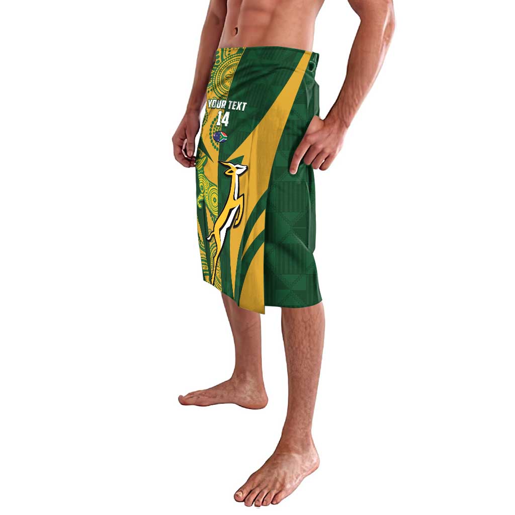 South Africa Australia Rugby Custom Lavalava Springboks Wallabies Together - Aussie Hoodie