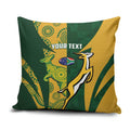 South Africa Australia Rugby Custom Pillow Cover Springboks Wallabies Together - Aussie Hoodie