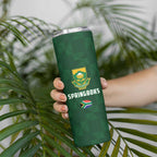 South Africa Australia Rugby Skinny Tumbler Springboks Wallabies Together - Aussie Hoodie