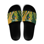 South Africa Australia Rugby Custom Slide Sandals Springboks Wallabies Together - Aussie Hoodie