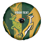 South Africa Australia Rugby Custom Spare Tire Cover Springboks Wallabies Together - Aussie Hoodie
