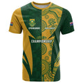 South Africa Australia Rugby Custom T Shirt Springboks Wallabies Together - Aussie Hoodie