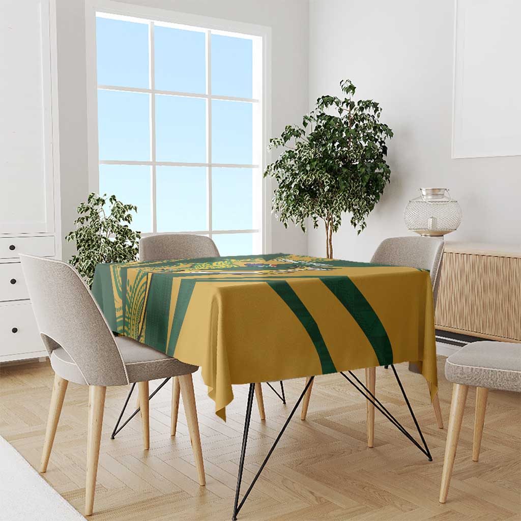 South Africa Australia Rugby Custom Tablecloth Springboks Wallabies Together - Aussie Hoodie