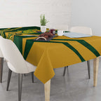 South Africa Australia Rugby Custom Tablecloth Springboks Wallabies Together - Aussie Hoodie
