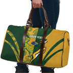 South Africa Australia Rugby Custom Travel Bag Springboks Wallabies Together - Aussie Hoodie