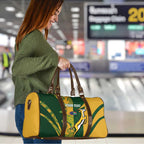 South Africa Australia Rugby Custom Travel Bag Springboks Wallabies Together - Aussie Hoodie