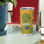 South Africa Australia Rugby Tumbler Cup Springboks Wallabies Together - Aussie Hoodie