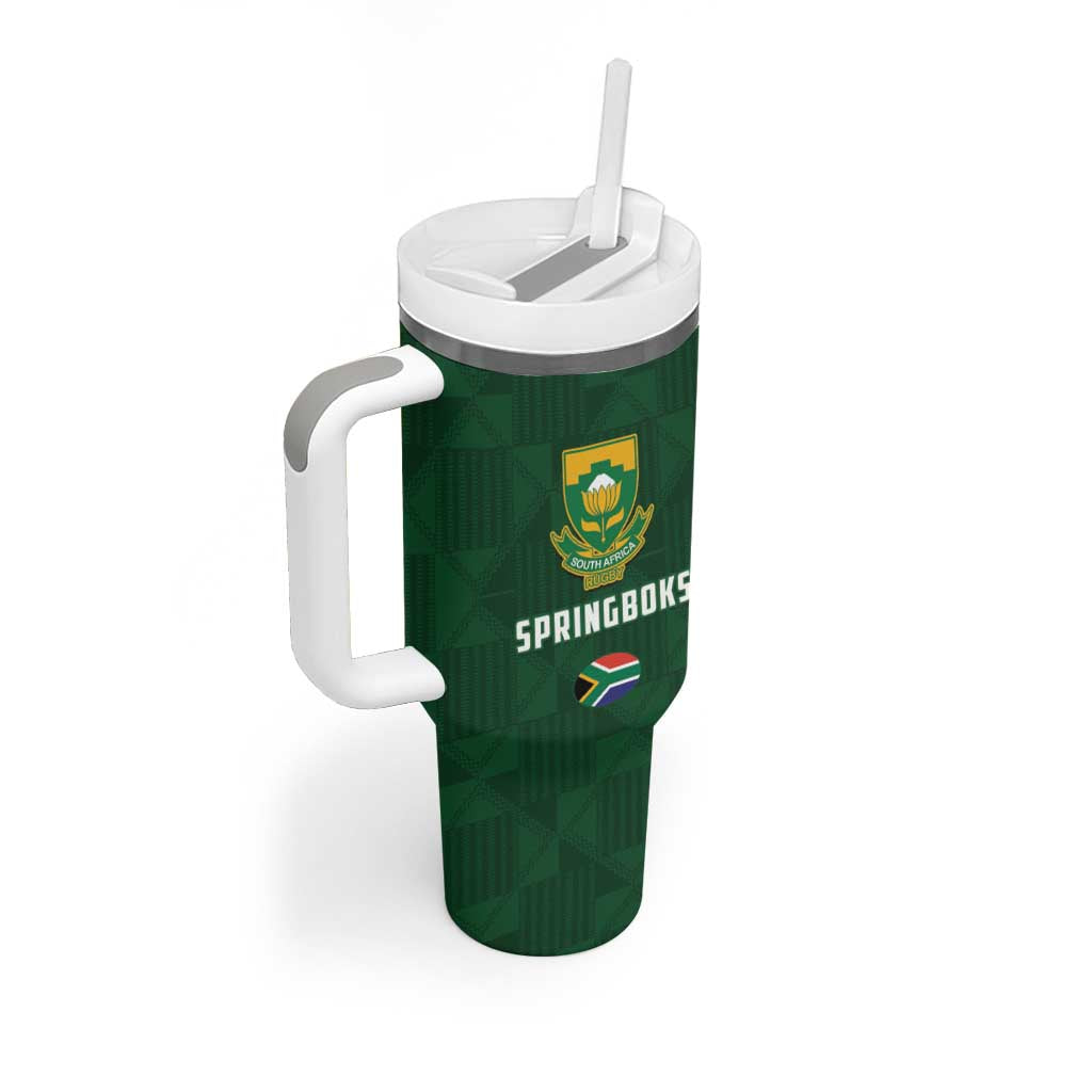 South Africa Australia Rugby Tumbler With Handle Springboks Wallabies Together - Aussie Hoodie