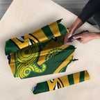 South Africa Australia Rugby Custom Umbrella Springboks Wallabies Together - Aussie Hoodie