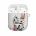 Australia Christmas AirPods Case Jolly Kookaburra Bottlebrush Watercolor - Aussie Hoodie