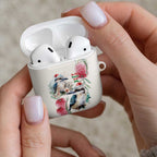 Australia Christmas AirPods Case Jolly Kookaburra Bottlebrush Watercolor - Aussie Hoodie