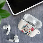 Australia Christmas AirPods Case Jolly Kookaburra Bottlebrush Watercolor - Aussie Hoodie