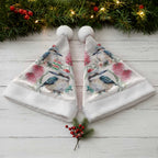 Australia Christmas Santa Hat Jolly Kookaburra Bottlebrush Watercolor - Aussie Hoodie