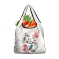 Australia Christmas Grocery Bag Jolly Kookaburra Bottlebrush Watercolor - Aussie Hoodie