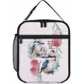 Australia Christmas Lunch Bag Jolly Kookaburra Bottlebrush Watercolor