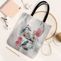 Australia Christmas Tote Bag Jolly Kookaburra Bottlebrush Watercolor - Aussie Hoodie