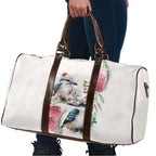 Australia Christmas Travel Bag Jolly Kookaburra Bottlebrush Watercolor - Aussie Hoodie