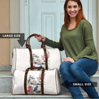 Australia Christmas Travel Bag Jolly Kookaburra Bottlebrush Watercolor - Aussie Hoodie