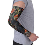 Australia Palm Cockatoo Arm Sleeves Aussie Native Flowers - Aussie Hoodie