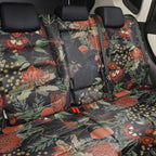 Australia Palm Cockatoo Back Car Seat Cover Aussie Native Flowers - Aussie Hoodie