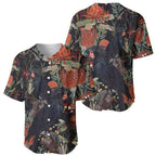 Australia Palm Cockatoo Baseball Jersey Aussie Native Flowers - Aussie Hoodie