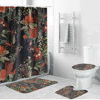 Australia Palm Cockatoo Bathroom Set Aussie Native Flowers - Aussie Hoodie