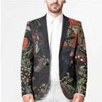 Australia Palm Cockatoo Blazer Aussie Native Flowers - Aussie Hoodie