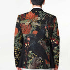 Australia Palm Cockatoo Blazer Aussie Native Flowers - Aussie Hoodie