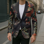 Australia Palm Cockatoo Blazer Aussie Native Flowers - Aussie Hoodie