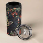 Australia Palm Cockatoo 4 in 1 Can Cooler Tumbler Aussie Native Flowers - Aussie Hoodie