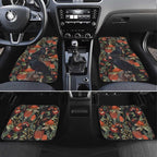 Australia Palm Cockatoo Car Mats Aussie Native Flowers - Aussie Hoodie