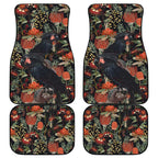 Australia Palm Cockatoo Car Mats Aussie Native Flowers - Aussie Hoodie
