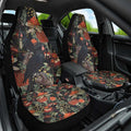 Australia Palm Cockatoo Car Seat Cover Aussie Native Flowers - Aussie Hoodie