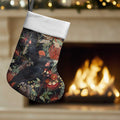 Australia Palm Cockatoo Christmas Stocking Aussie Native Flowers - Aussie Hoodie