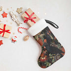 Australia Palm Cockatoo Christmas Stocking Aussie Native Flowers - Aussie Hoodie