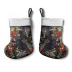 Australia Palm Cockatoo Christmas Stocking Aussie Native Flowers - Aussie Hoodie