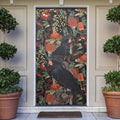 Australia Palm Cockatoo Door Cover Aussie Native Flowers - Aussie Hoodie