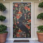 Australia Palm Cockatoo Door Cover Aussie Native Flowers - Aussie Hoodie