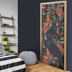 Australia Palm Cockatoo Door Cover Aussie Native Flowers - Aussie Hoodie